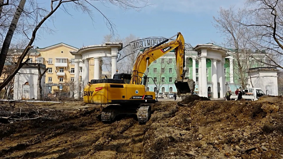 В Комсомольске-на-Амуре начинают реконструировать парк «Строитель»