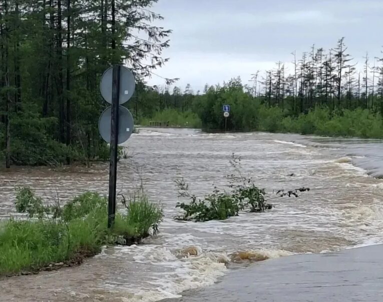 На двух реках Хабаровского края ожидается подъем уровней воды