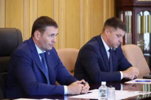 Демешин на встрече с Черкашиным